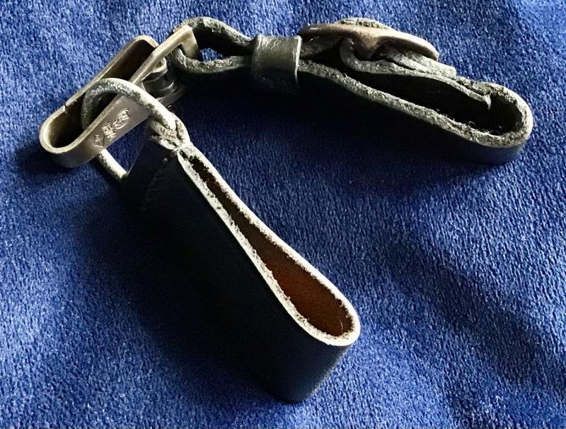 Third Reich SS Dagger Single Piece Hanger and Belt Loop — image 3