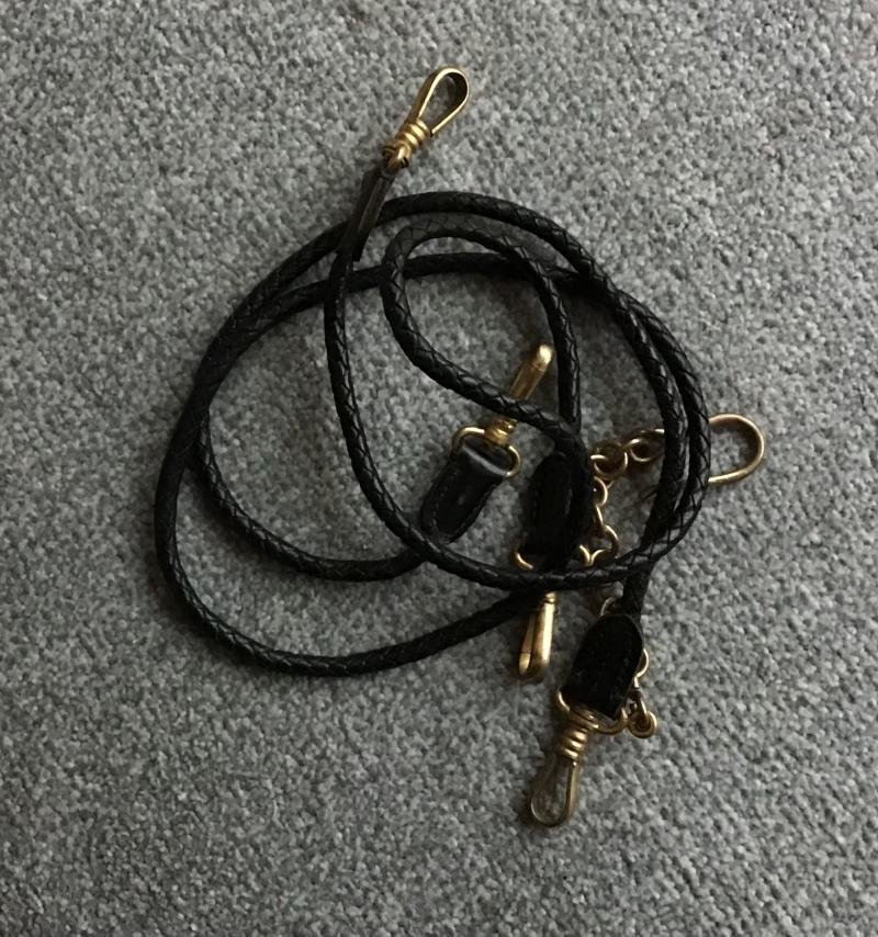 Third Reich Kreigsmarine Sword Leather Hangers — image 3