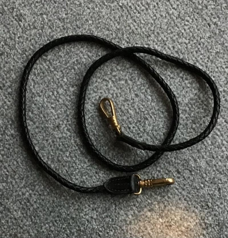 Third Reich Kreigsmarine Sword Leather Hangers — image 4