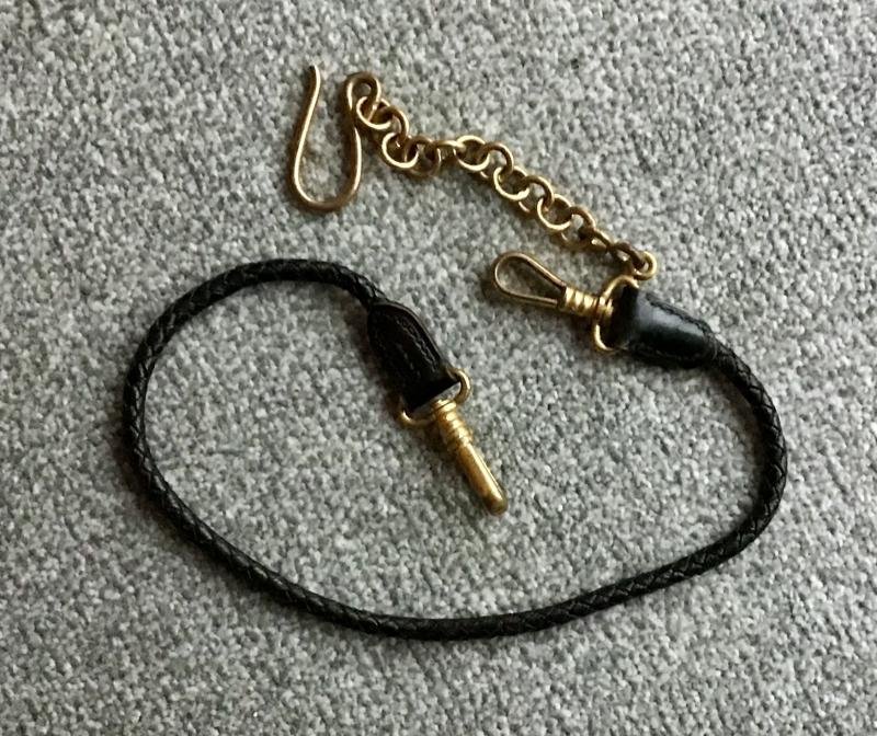 Third Reich Kreigsmarine Sword Leather Hangers — image 5