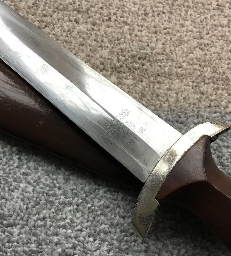 Third Reich SA Dagger—Jacob's Transitional — image 3