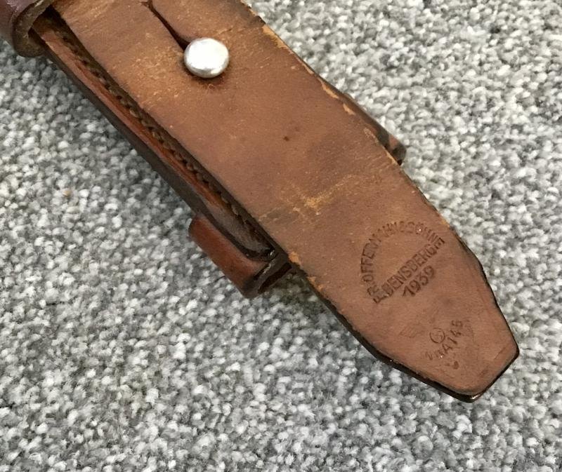 Third Reich Cavalry Rifle Holding Sling — image 2