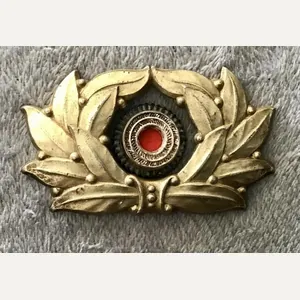 Third Reich TENO Leaders Laurel Leaf Wreath and Cockade Insignia