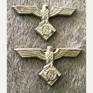 Third Reich TENO Officers Visor Cap Eagle