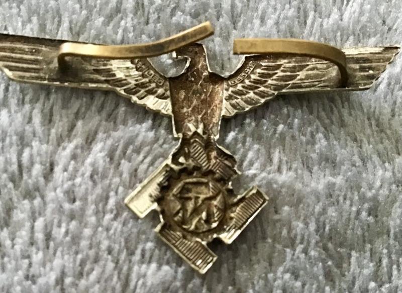 Third Reich TENO Officers Cap Eagle — image 4