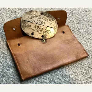 Third Reich TENO Identification Tag