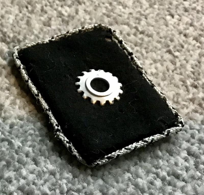 Third Reich TENO collar tab — image 2
