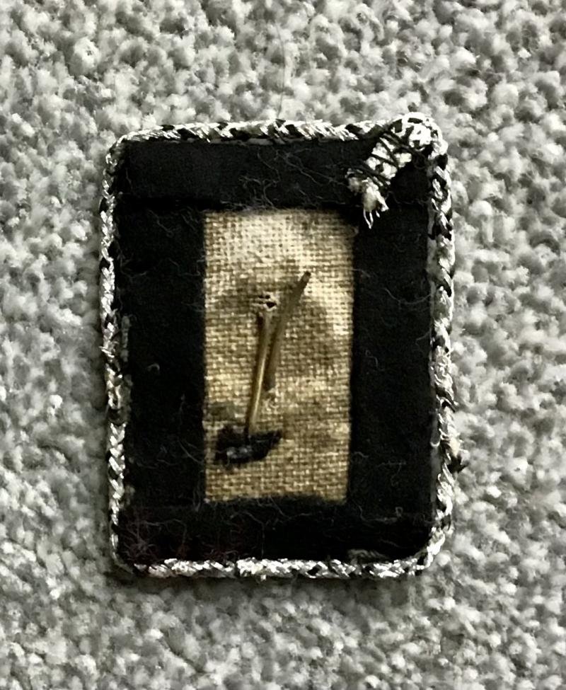 Third Reich TENO collar tab — image 3