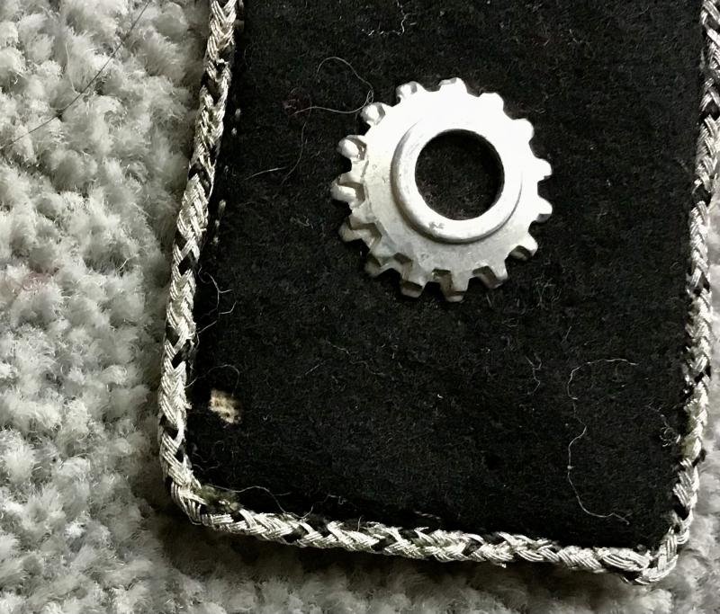 Third Reich TENO collar tab — image 5