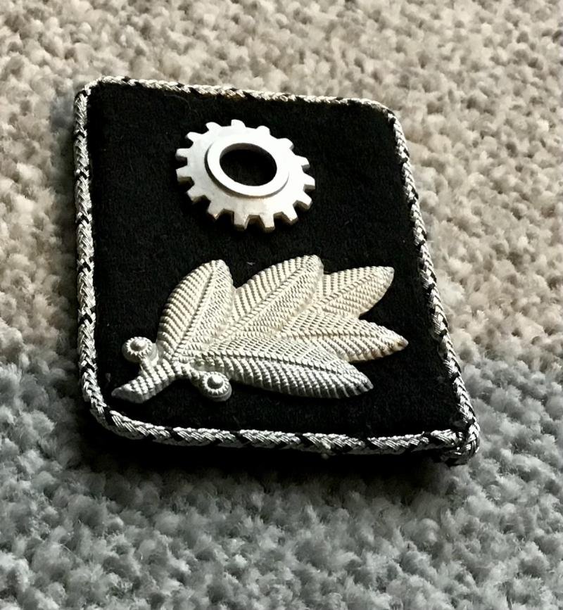 Third Reich TENO Collar Tab — image 5