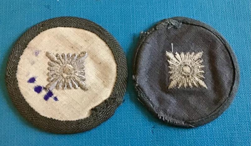 Third Reich Wehrmacht Rank Patch — image 2