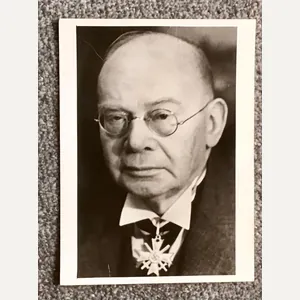 Third Reich Press Photo-knight Cross of the War Merit Cross