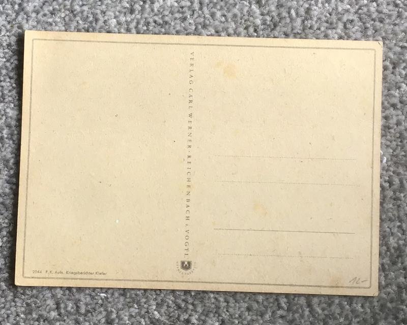 Third Reich Propoganda Postcard — image 2