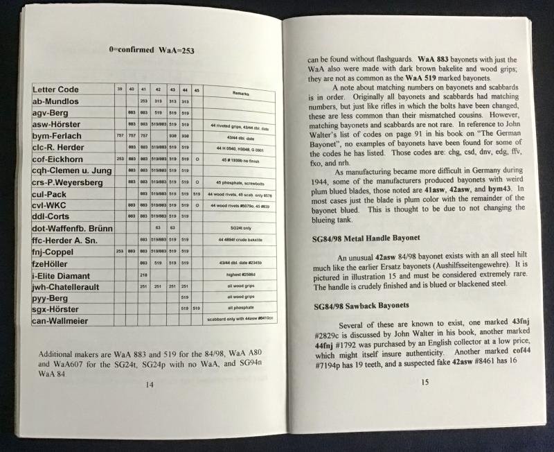 Reichswehr and Wehrmacht Bayonets 1920-1945-Welser — image 2