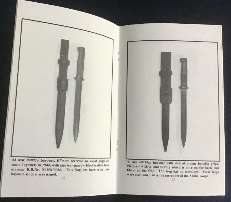 Reichswehr and Wehrmacht Bayonets 1920-1945-Welser — image 3