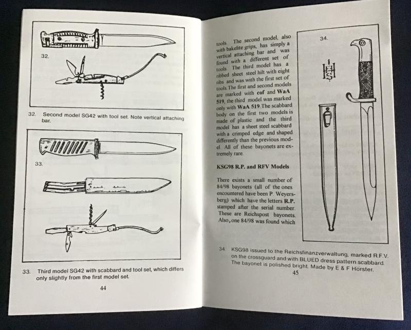 Reichswehr and Wehrmacht Bayonets 1920-1945-Welser — image 4