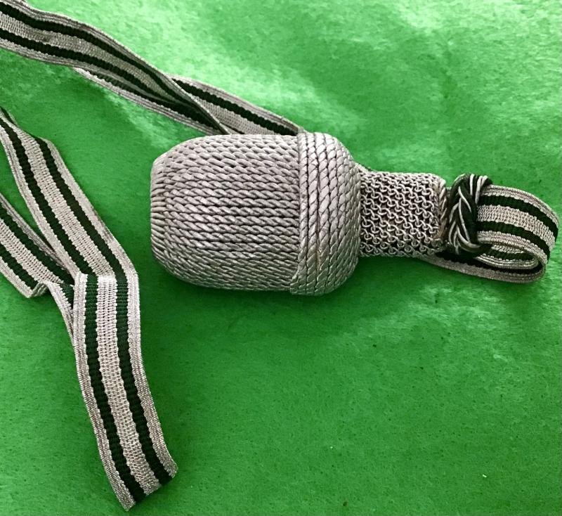 Third Reich Subordinate Forestry Cutlass Portepee — image 2