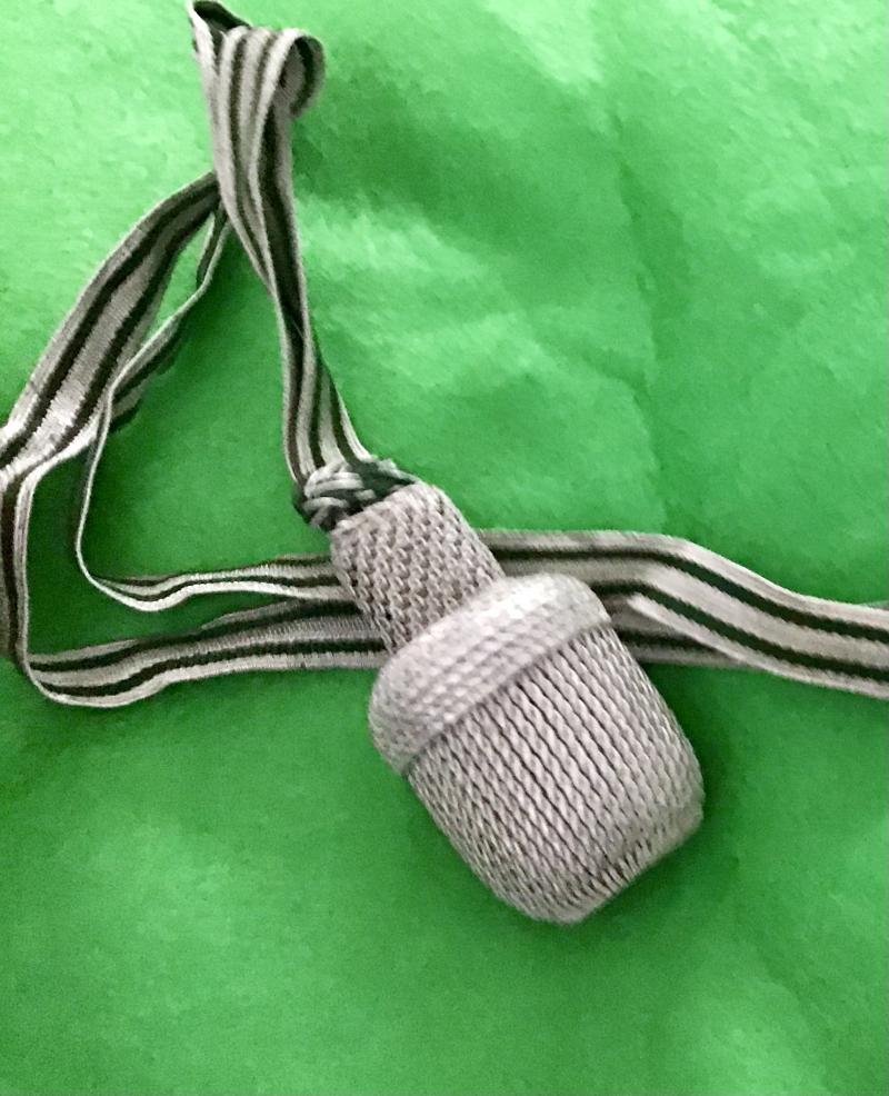 Third Reich Subordinate Forestry Cutlass Portepee — image 3