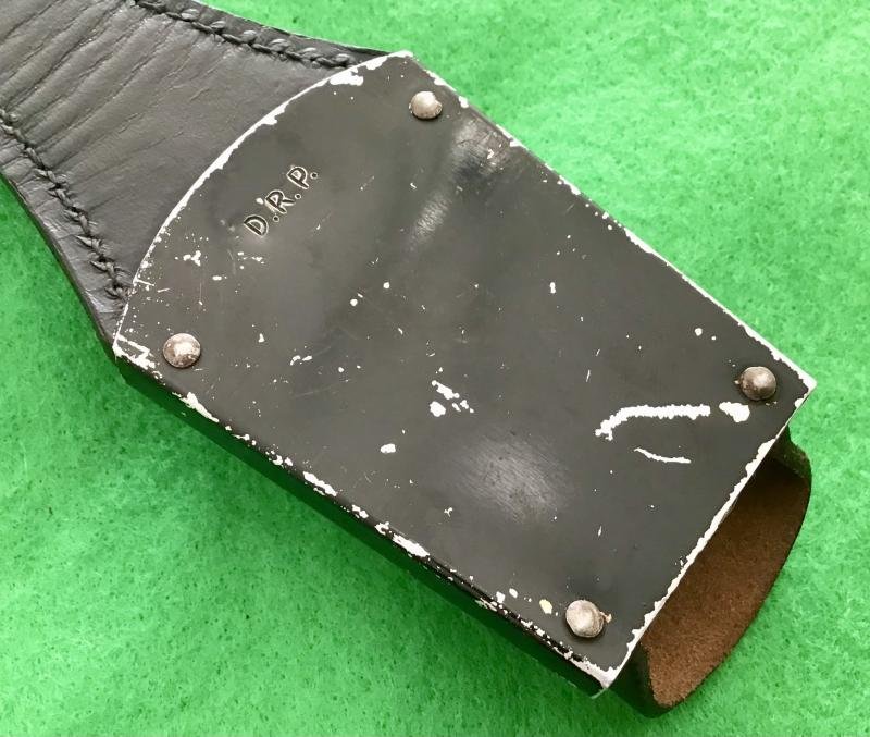 Third Reich Dress Bayonet Frog-D.R.P. Marked — image 4