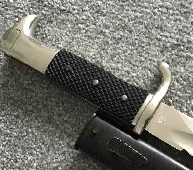 Third Reich Early Saw Back Dress Bayonet — image 2