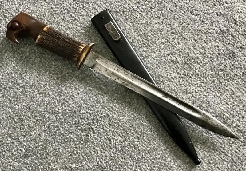 Third Reich Bayonet/Hunting Knife — image 3