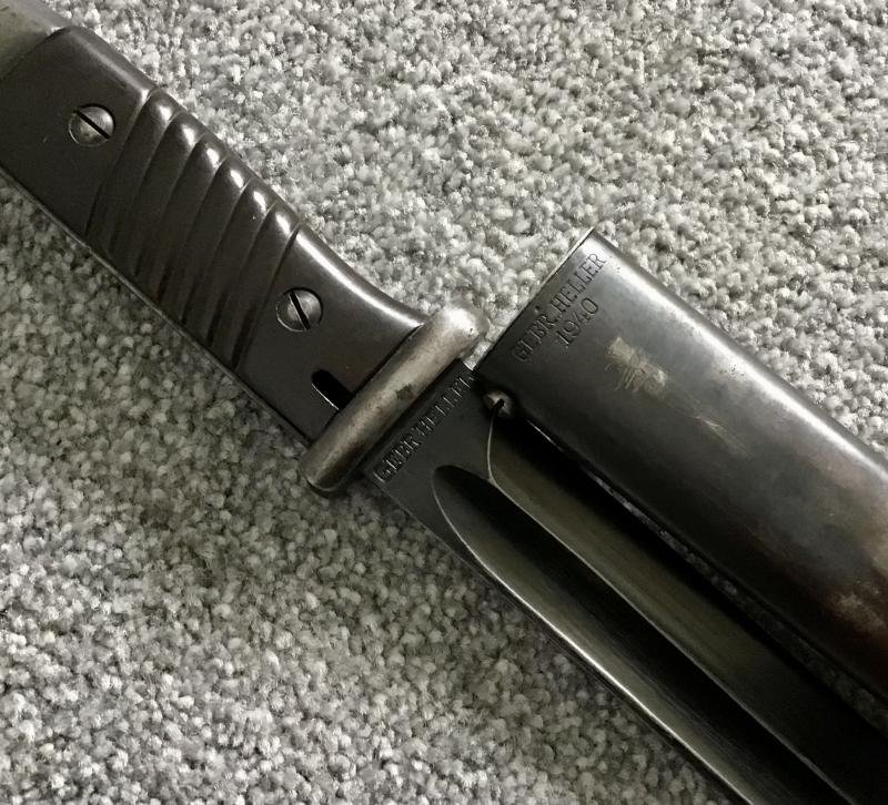 Third Reich K98 Bayonet-Heller — image 2