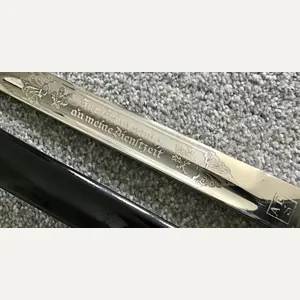 Third Reich Single Etch Dress Bayonet-Evertz