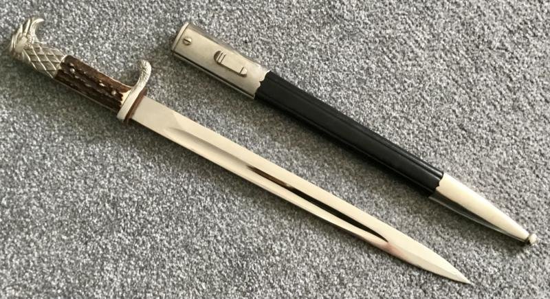 Third Reich Municipal Police Officers Bayonet-WKC — image 2