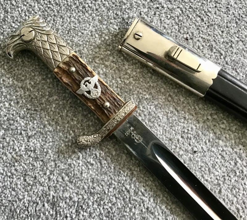 Third Reich Municipal Police Officers Bayonet-WKC — image 3