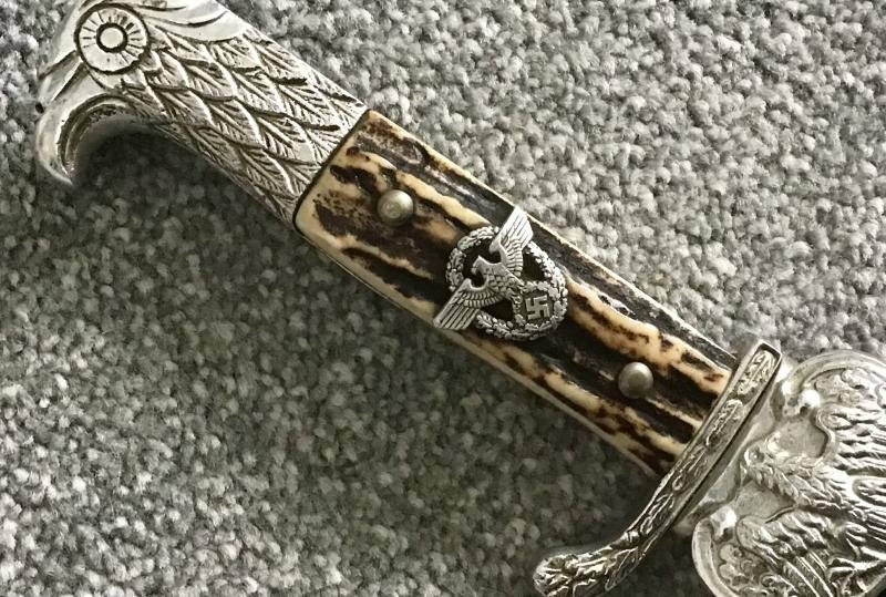 Third Reich Municipal Police Clamshell Bayonet-Eickhorn — image 4