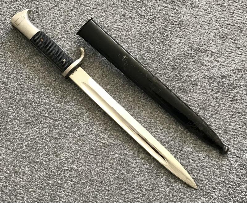 Third Reich D.R.P. Marked Bayonet — image 2