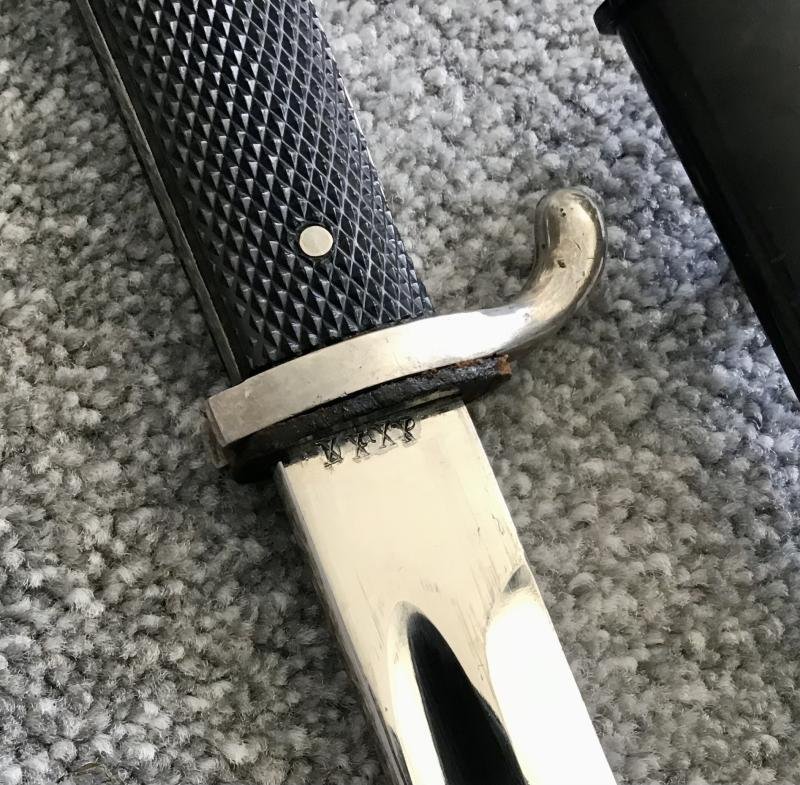 Third Reich D.R.P. Marked Bayonet — image 3