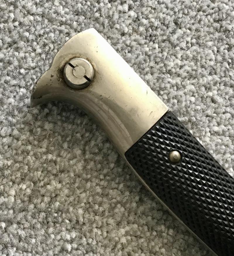 Third Reich D.R.P. Marked Bayonet — image 4