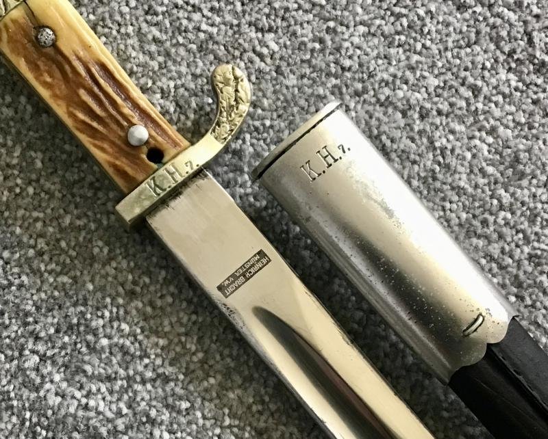 Third Reich Municipal Police Bayonet-Distributor Marked — image 3