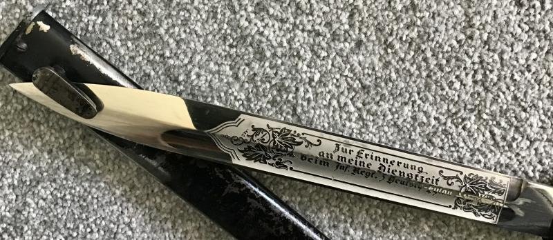 Third Reich Pioneer Etched Dress Bayonet-Pack — image 2