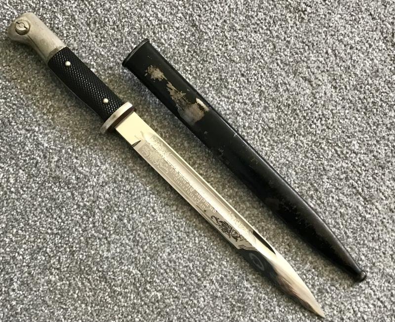 Third Reich Pioneer Etched Dress Bayonet-Pack — image 4