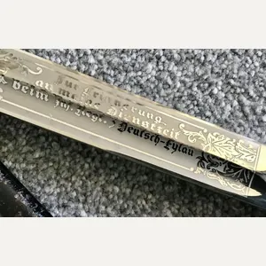 Third Reich Pioneer Etched Dress Bayonet-Pack