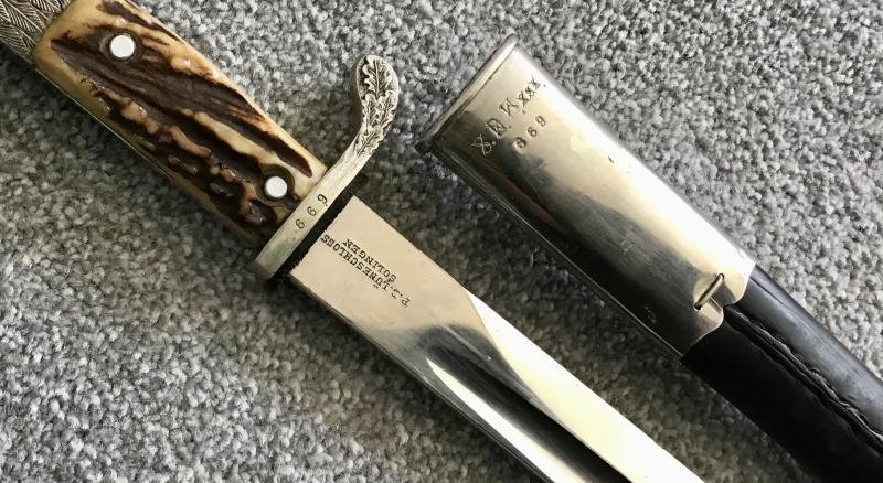 Third Reich Police Bayonet-Lüneschloss — image 2