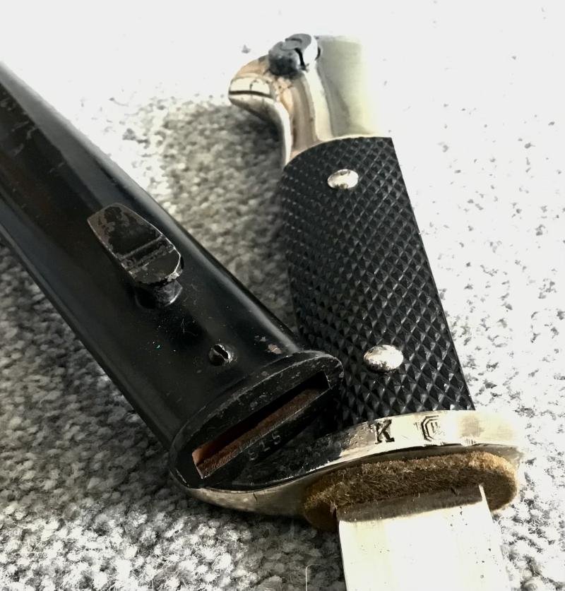 Third Reich 'SS' Dress Bayonet. — image 2