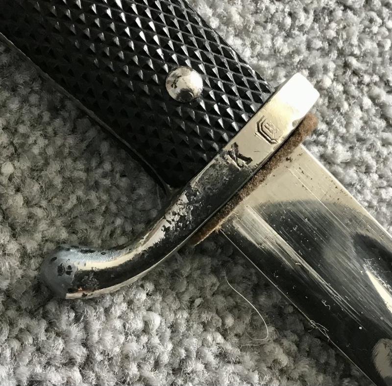 Third Reich 'SS' Dress Bayonet. — image 3