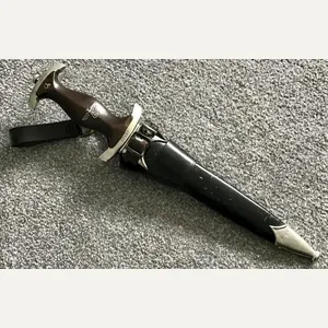 Third Reich NSKK Dagger with Vertical Hanger-Voos