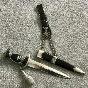 Third Reich SS Chained Dagger-Böker with Capture Details