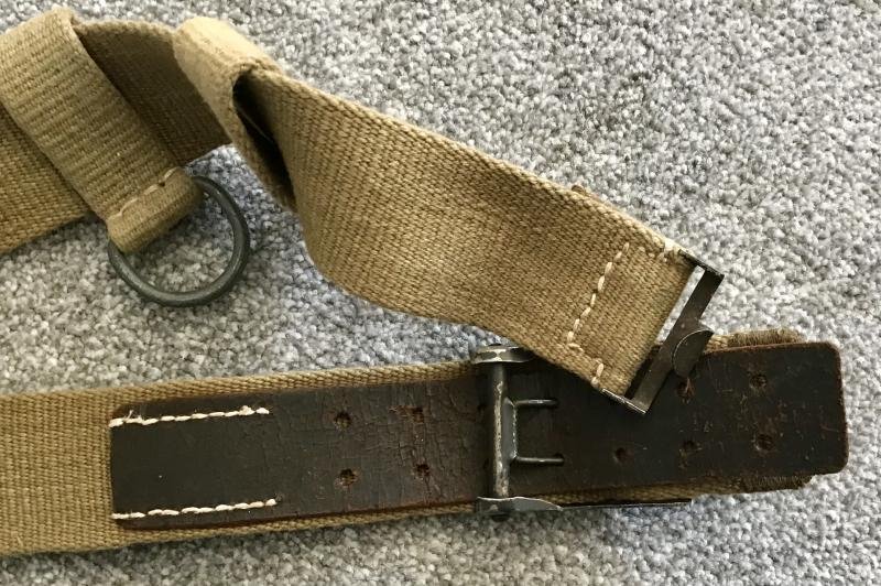 Third Reich Tropical Belt and Buckle — image 3