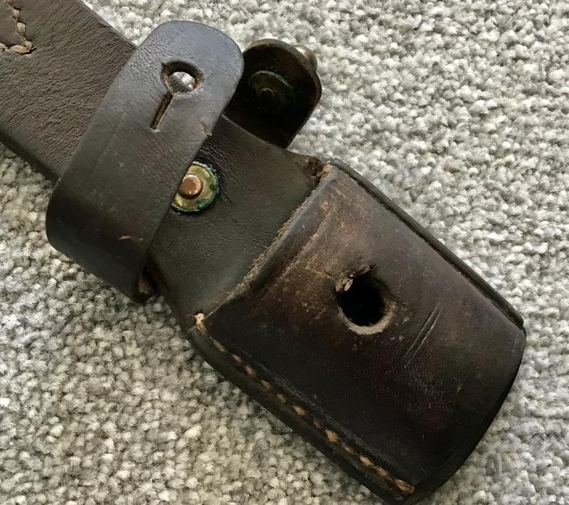 Third Reich Czech Bayonet Frog — image 4