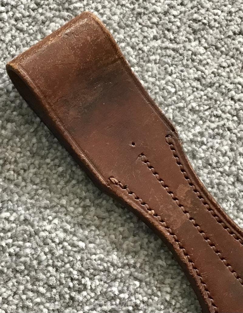 Third Reich Combat Bayonet Frog — image 3