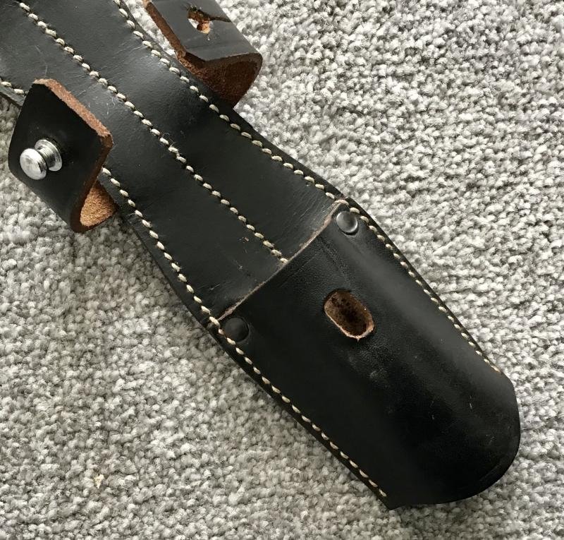 Third Reich K98 Bayonet Frog with Waffenampt — image 3