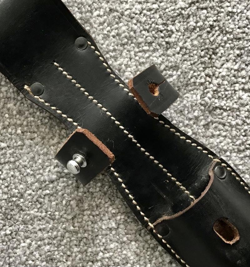 Third Reich K98 Bayonet Frog with Waffenampt — image 4