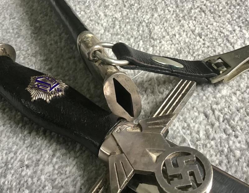 Third Reich First Model RLB Officers Dagger-Weyersberg — image 2