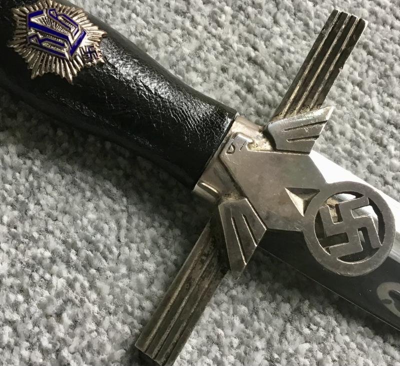 Third Reich First Model RLB Officers Dagger-Weyersberg — image 5