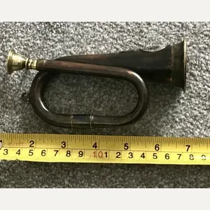 Vintage Military Cyclists Bugle